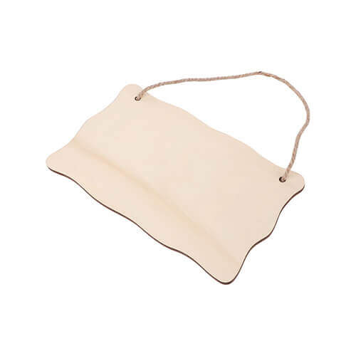Marco 25 x 15 cm - colgante de madera contrachapada para sublimación