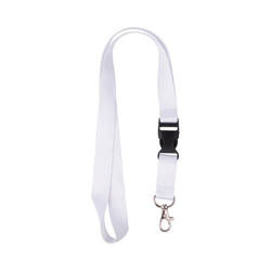 White leash with a connector for sublimation