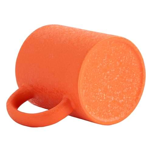 Mug 325 ml with cracked surface effect for sublimation - orange