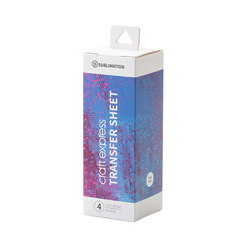 Pink Mist transferark 30,5 x 11,4 cm - 4 stk.