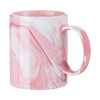 Mug 330 ml for sublimation - pink marble
