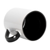 325 ml sublimation mug - with black interior and handle