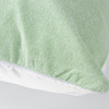 Two-color pillowcase 40 x 40 cm for sublimation - light green