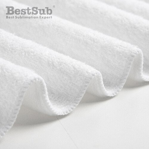 Serviette de sport 40 x 110 cm pour sublimation - blanc