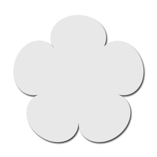 Bögre pad karton virág virág parafa szublimációs hőátvitel