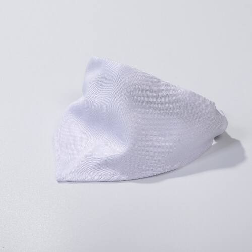 Sort bandana-halsbånd til kæledyr til sublimering