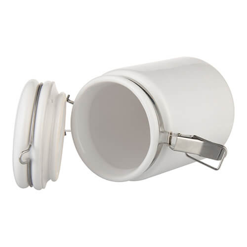 Ceramic container with a lid for sublimation