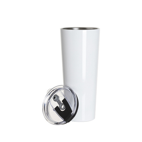 700 ml stainless steel tumbler for sublimation - white