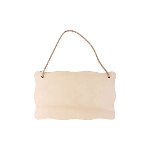 Okvir - privjesak 25 x 15 cm izrađen od šperploče za sublimaciju