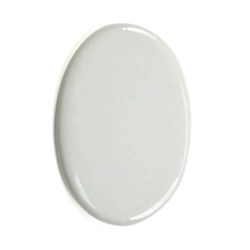 Oval ceramic tile 12,5 cm Sublimation Thermal Transfer