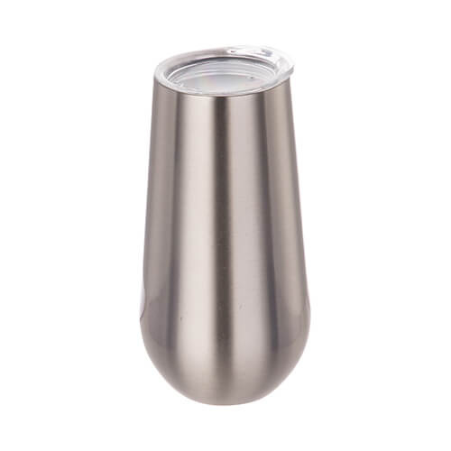 Taza de champán para sublimación - plata