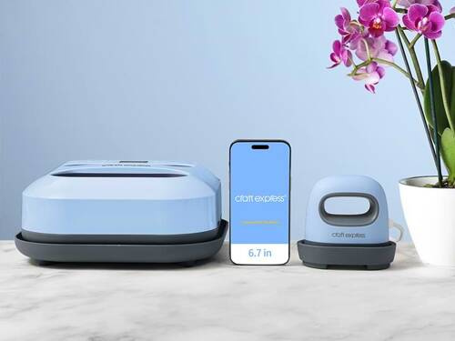Mini prensa térmica Craft Express 6 x 10 cm