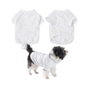 Sæt med 2 hunde-t-shirts med tryk