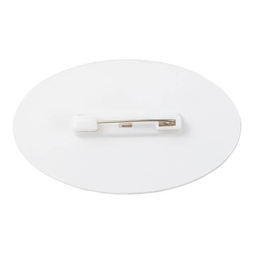 Etiqueta acrílica para sublimación de 7,6 x 4,5 cm - ovalada