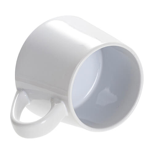 Cană conică albă 410 ml pentru sublimare