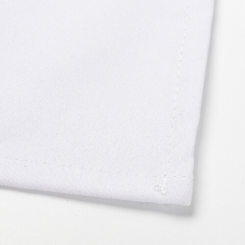 White apron with three pockets for adults for sublimation