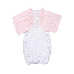 Μακρυμάνικο πουκάμισο ύπνου για εξάχνωση - ροζ μανίκια