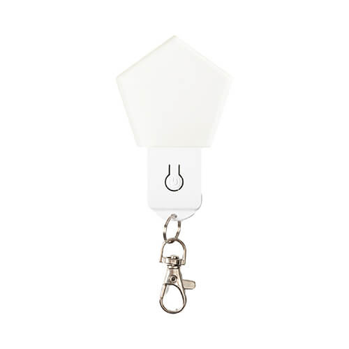 Breloc acrilic luminat pentru sublimare - diamant