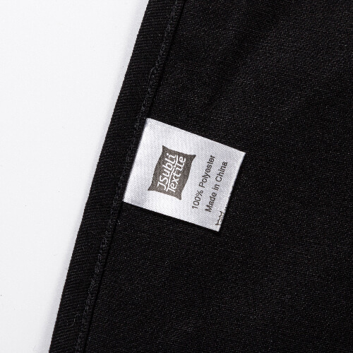 Black apron with pocket for children for sublimation