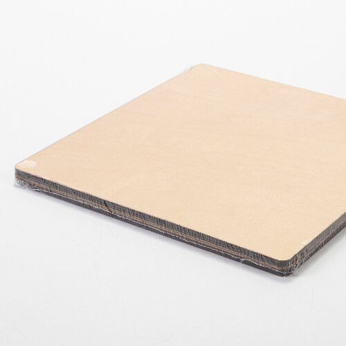 Dobbeltsidet krydsfinerplade til sublimering 20 x 20 x 0,5 cm - 2 stk.