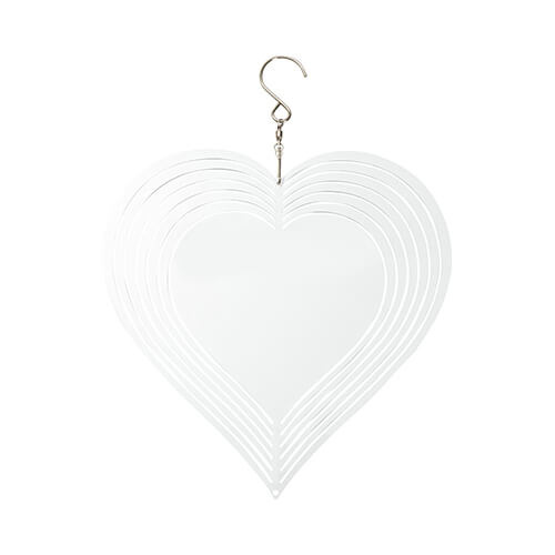 Vânt Spinner 20 cm pentru sublimare - inimă
