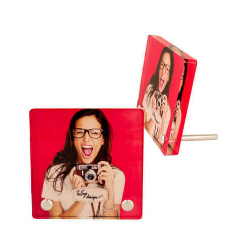 Akrilkeret 11 x 11 cm a szublimáláshoz