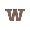 Decoratieve letter in MDF voor sublimatie 10 cm B