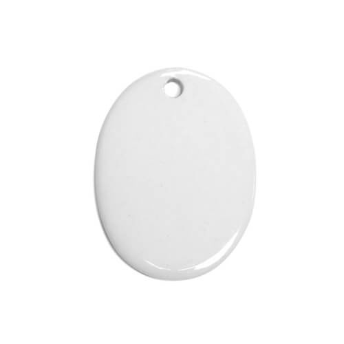 Lille oval ornamental flise Sublimering termisk overførsel