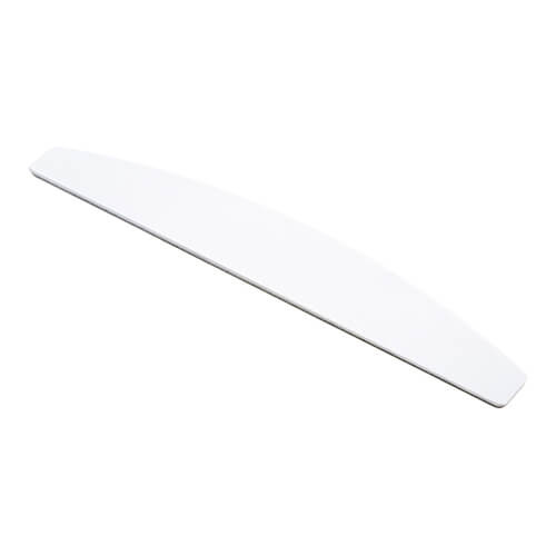 Rozsdamentes acél körömreszelő szublimáláshoz - félhold