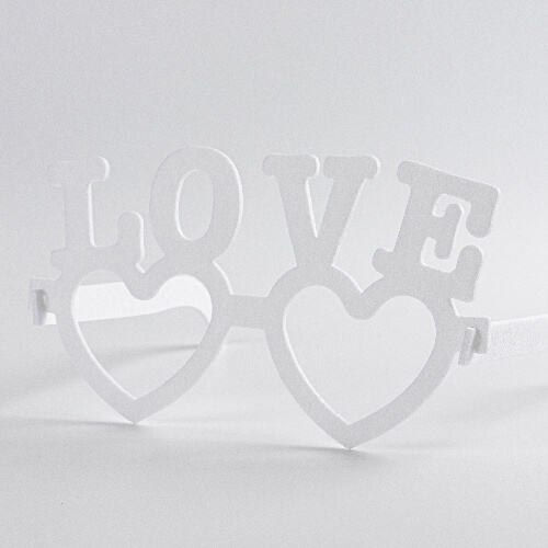 Verres en feutre pour sublimation - love
