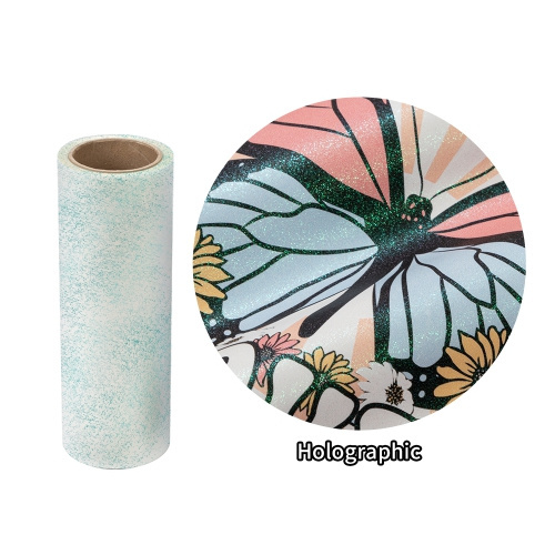 OtterPro DTF glitterprintfilm 30 cm x 100 m - Holografisk