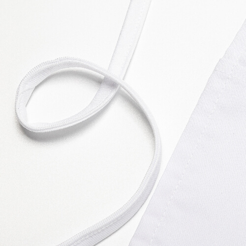 Tablier blanc avec trois poches pour adultes pour sublimation