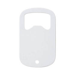 3 x 5 cm bottle opener for sublimation - white