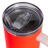 Mug de voyage en acier inoxydable 1200 ml pour sublimation - orange néon mat