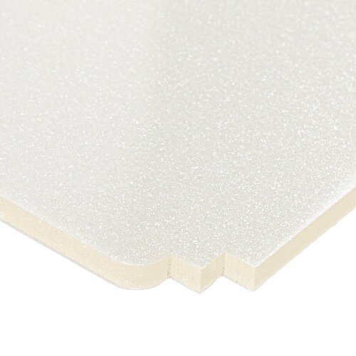 Akrylram med glitter för sublimering - rektangel 12,7 x 17,8 cm