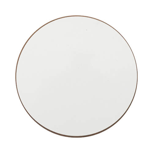 Podmetač za šalice od vlaknastog kartona za sublimaciju - Ø 8,9 cm