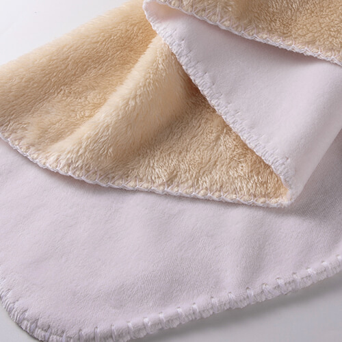 Pătură din microfibre și fleece arctic pentru sublimare - kaki