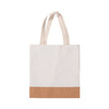 Shopping bag 36 x 39 cm made of linen and cork for sublimation