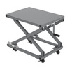 Universal adjustable heat press stand on wheels
