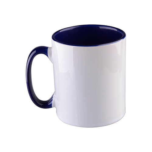 Krus 300 ml FUNNY marineblå til sublimering