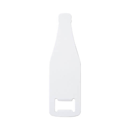 Odpirač za steklenice 3,5 x 11,6 cm za sublimacijo - bel