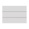 Rectangular MDF photo frame, striped, 17.8 x 12.7 cm
