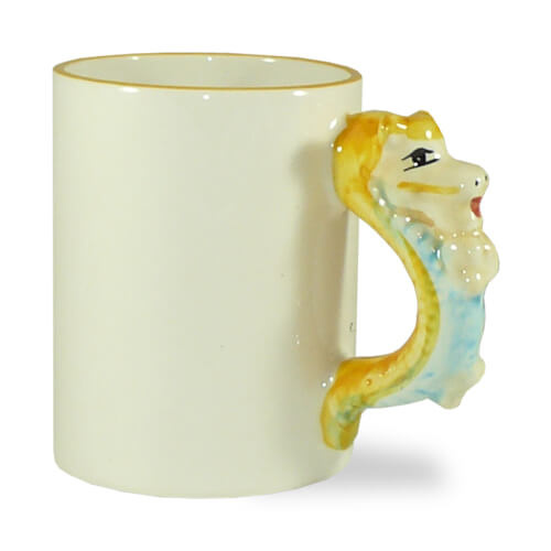 Mugg 330 ml dragon Sublimation Thermal Transfer