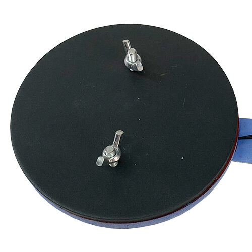 Plākšņu sildītājs 12cm kombinētajām presēm ar skrūvēm / 4 kontaktdakšu kontaktdakša