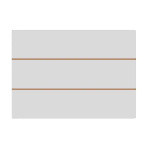Rectangular MDF photo frame, striped, 17.8 x 12.7 cm