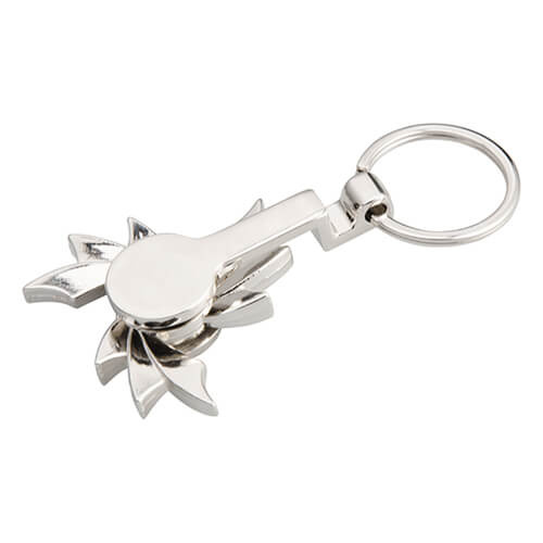 Metal keyring - spinner for sublimation - Hot Wheel
