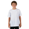 Jeugd Basic T-shirt met korte mouwen voor sublimatie - wit