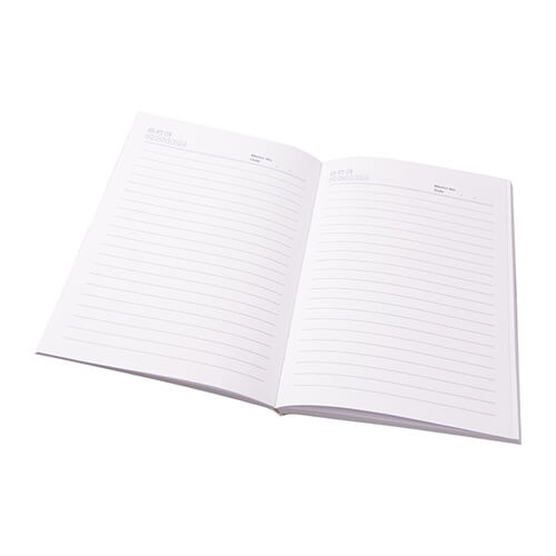 Bilježnica A5 formata s kartonskim koricama za sublimaciju