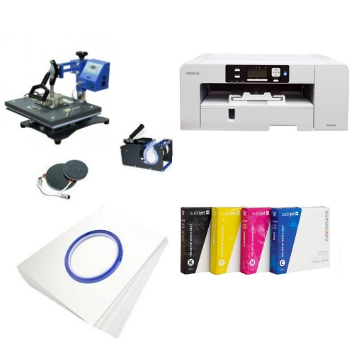 Sawgrass Virtuoso SG1000 + SD69 Multifunctionele Printer Kit Sublimatie Thermische Transfer