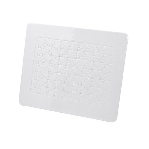 Kartónový rám na puzzle 23,5 x 19,5 cm 63 prvkov Sublimačný termotransfer